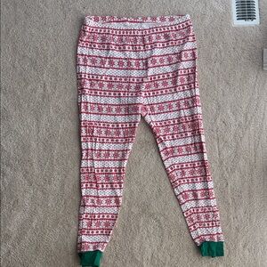 Carter's Red and White Pajama Pants